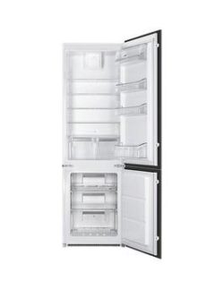Smeg C7280Nep 55Cm Integrated No Frost Fridge Freezer